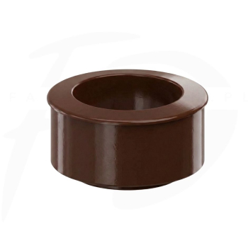 Redukcja rury spustowej firmy KROP 90/63 kolor jasny brąz